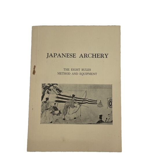 Japanese Archery Eight Rules Method Equipment Asahi Archery Seikichi Ochiai 1961
